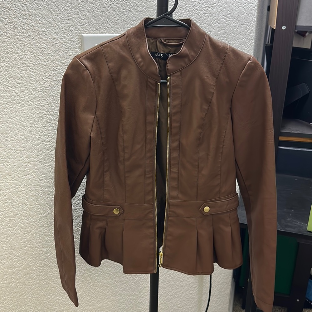 Brown “Leather” Jacket